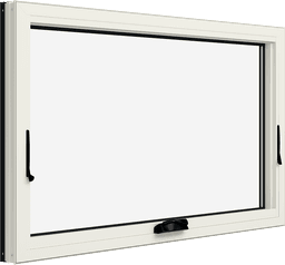 Interior product rendering of Marvin Essential Awning Window at an angle