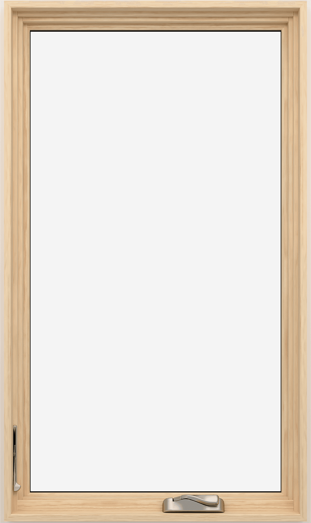 A product photo of a Marvin Elevate Casement window, interior view.