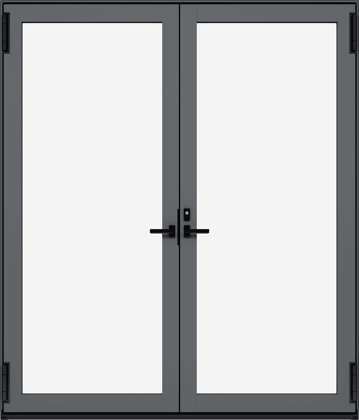 Close up of a Marvin Modern Outswing door.