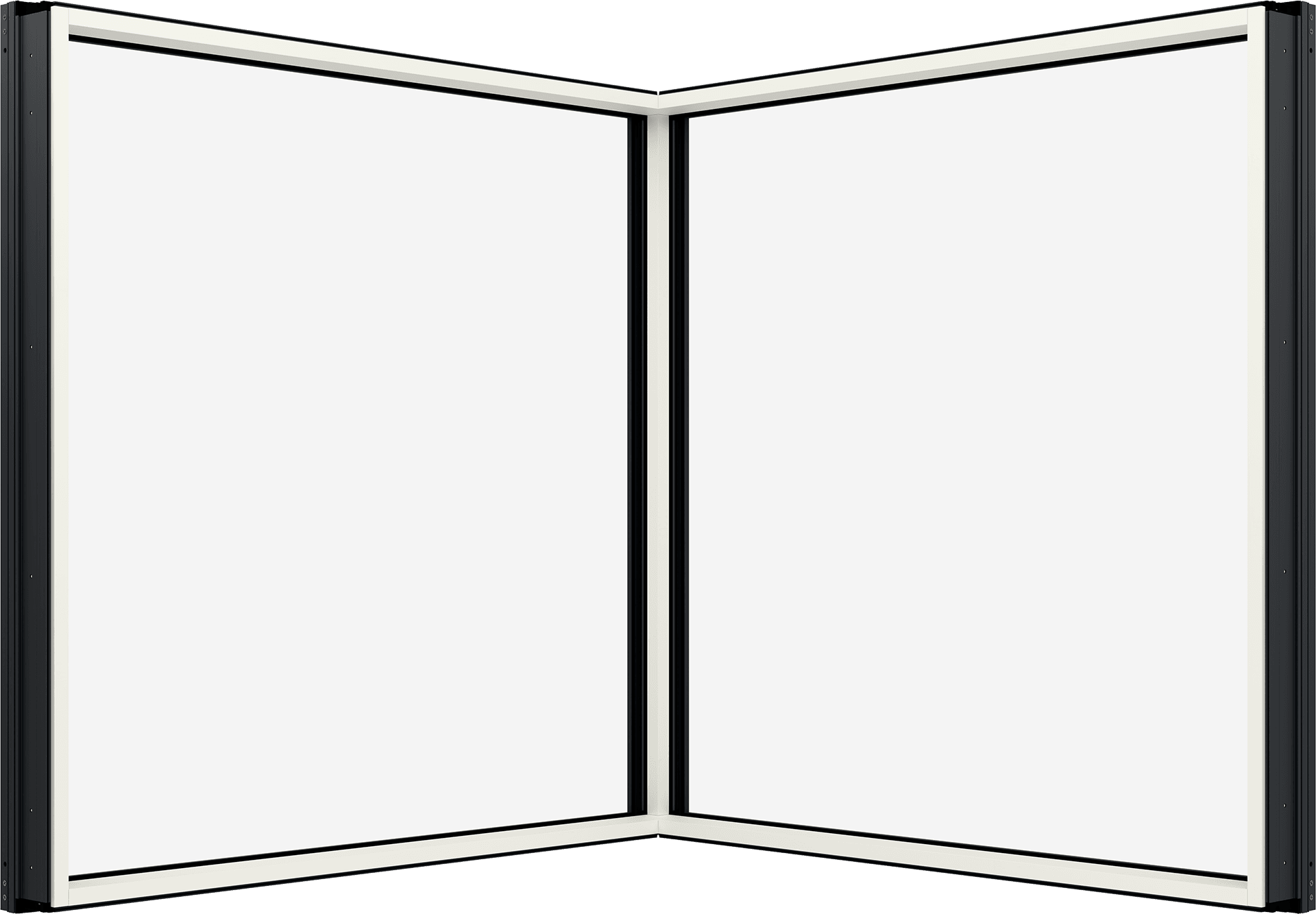 A Marvin Modern direct glaze corner window.